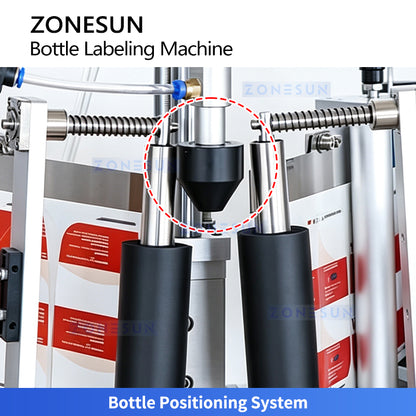 Zonesun ZS-TB806 Halbautomatische zweiseitige Etikettiermaschine