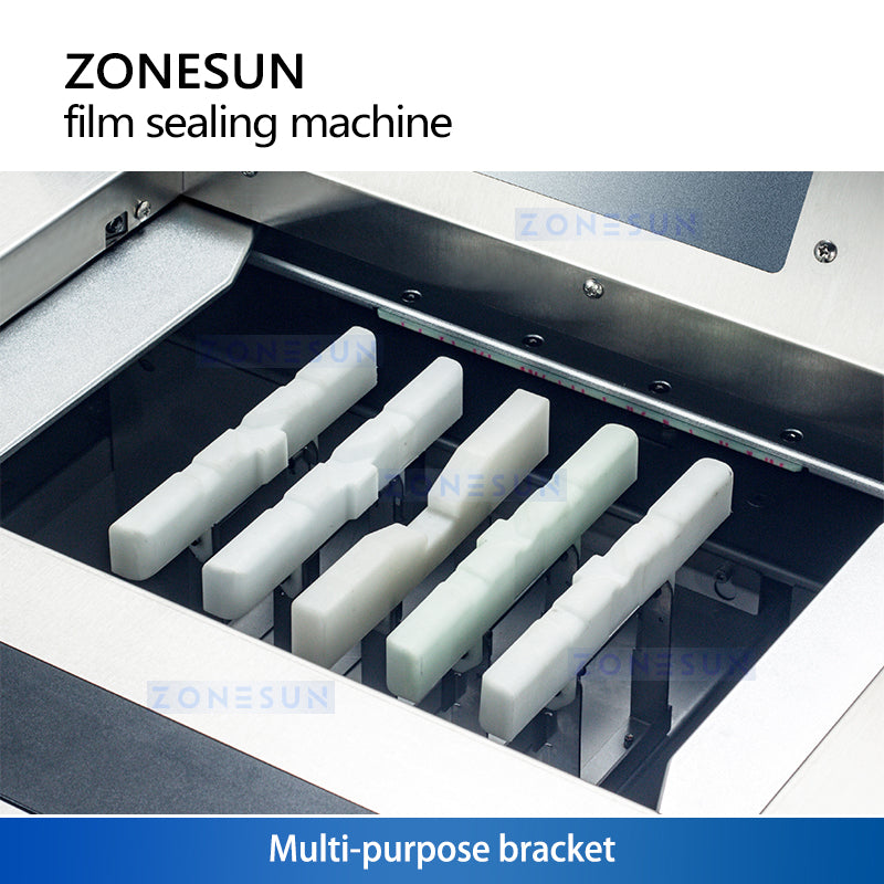 ZONESUN ZS-BXFS700 Automatic Tray Wrapper for Fresh Produce Packaging Efficiency