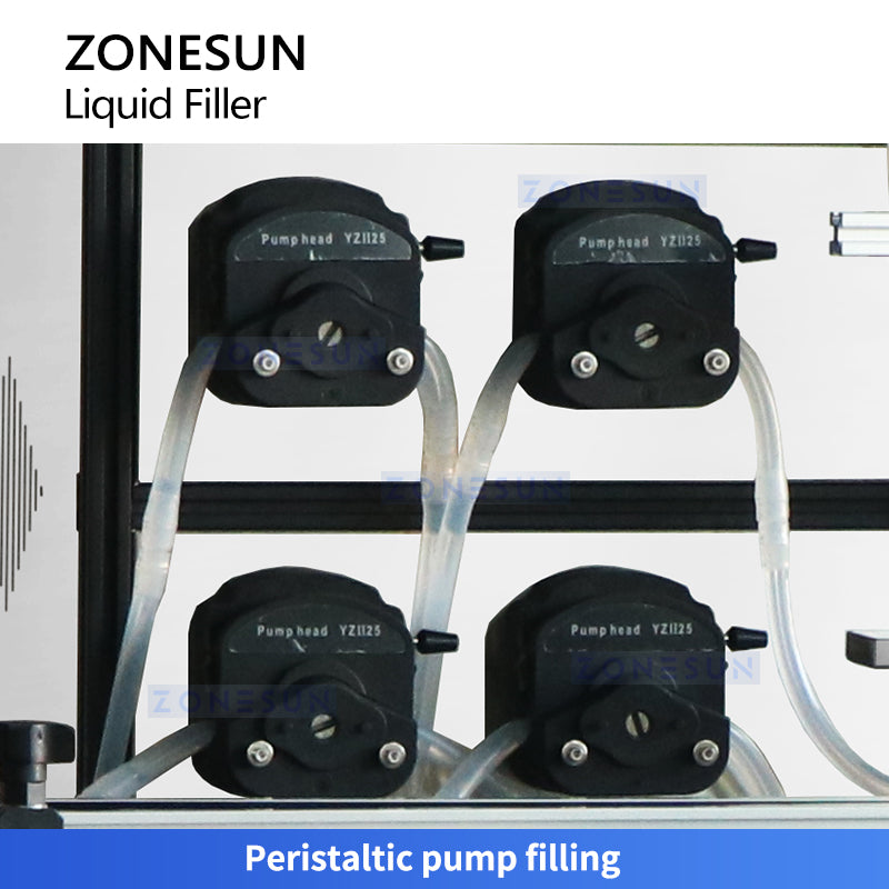 Zonesun ZS-SVPP80C Servo Peristaltic Liquid Filling Machine