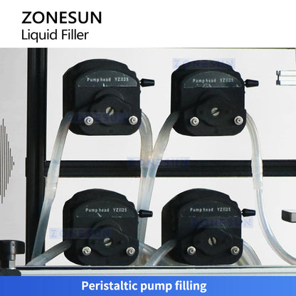 Zonesun ZS-SVPP80C Servo Peristaltic Liquid Filling Machine