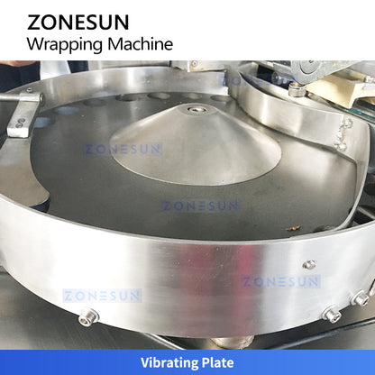 ZONESUN ZS-TCQ2 High-Speed Chocolate Ball Wrapping Machine | Automatic Foil Packaging for Spherical Candies