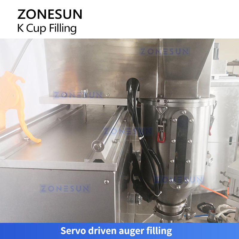 Zonesun ZS‑KCFC1 Coffee Capsule Filling and Sealing Machine
