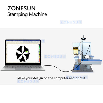 ZONESUN ZS-8025D Digital Hot Foil Stamping Machine
