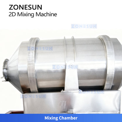 ZONESUN ZS-HM100 Double-cone Chamber Mixer for Dry Powders and Granules