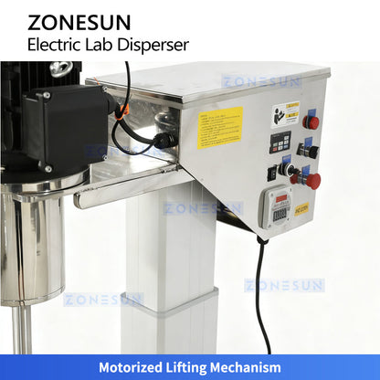 ZONESUN ZS‑MX220 Electric Lifting Disperser Mixer Mixing & Dispersion Solution for Production