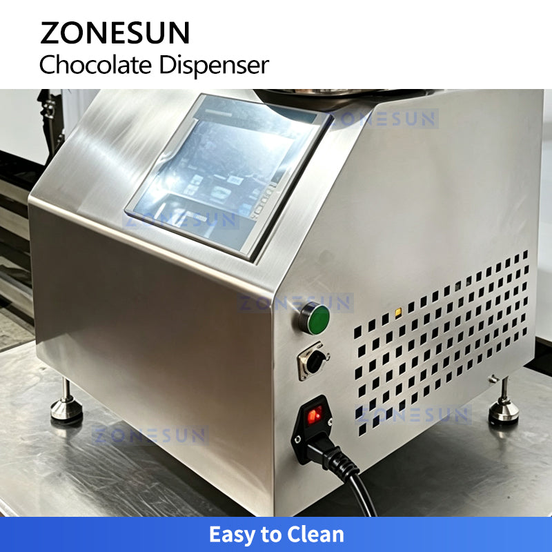 ZONESUN ZS-DJ500 5.5L Commercial Chocolate Dispenser Machine for Ice Cream & Desserts