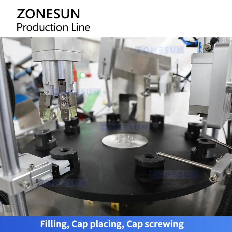 ZONESUN ZS-FAL180V6 Automatic Glass Test Tube Filling &Packaging Monoblock Machine