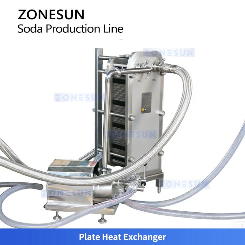 ZONESUN ZS-CDB2 Automatic Carbonated Beverage Production Line Soda Sparkling Wine & CO2 Isobaric Filling Machine System