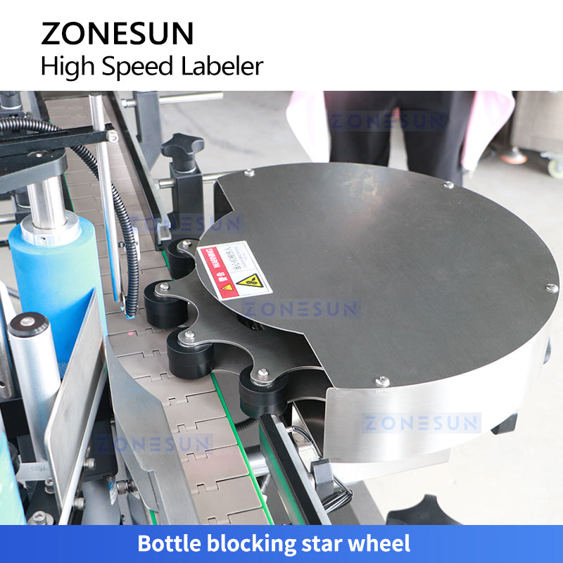 Zonesun ZS-TB700 High-Speed Wrap Around Bottle Labeling Machine