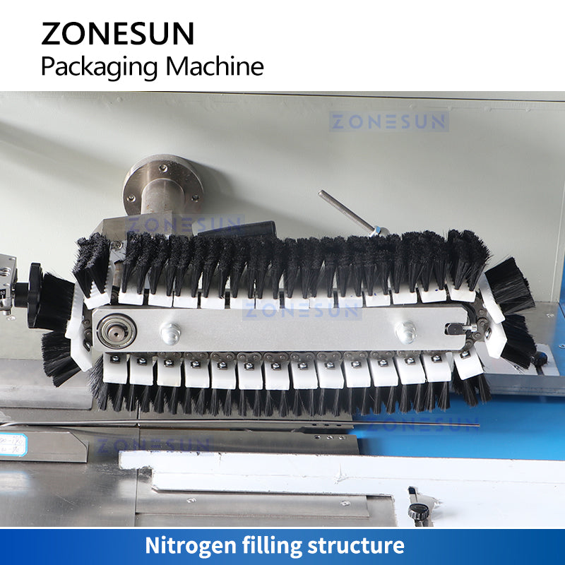 Zonesun ZS‑ZB600W Servo‑Driven Horizontal Flow Wrapping Machine