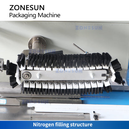 Zonesun ZS‑ZB600W Servo‑Driven Horizontal Flow Wrapping Machine