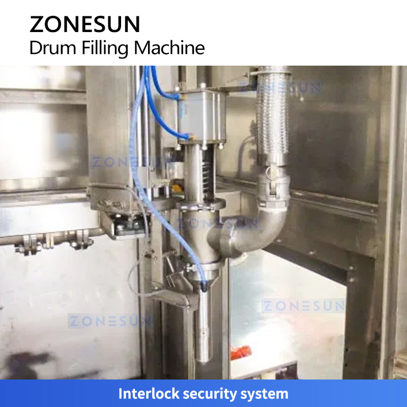ZONESUN ZS-YTW200L Automatic Barrel Liquid Filling Machine for Containers in Chemical Lubricant Detergent Quantitative Filler