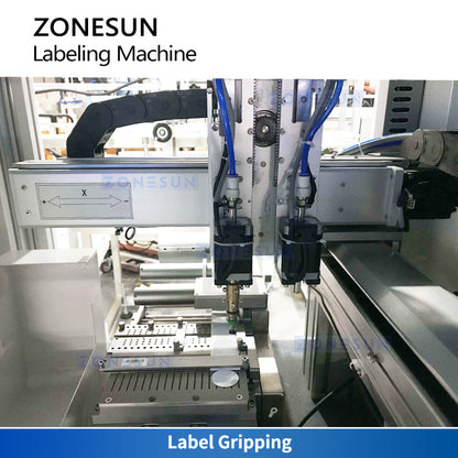 ZONESUN ZS‑STB1 CCD Vision Flat Labeling Machine