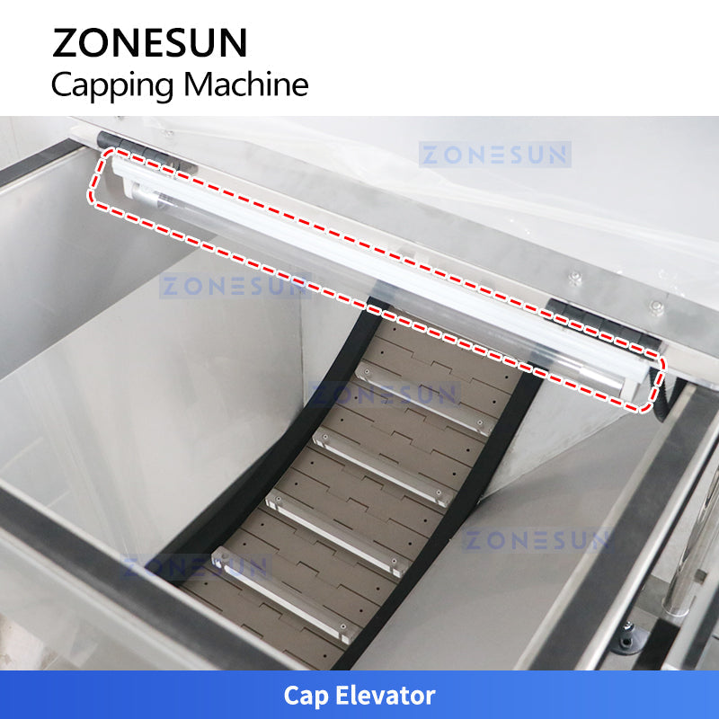 ZONESUN ZS-VTXG1 Automatic Tracking Bottle Capping Machine