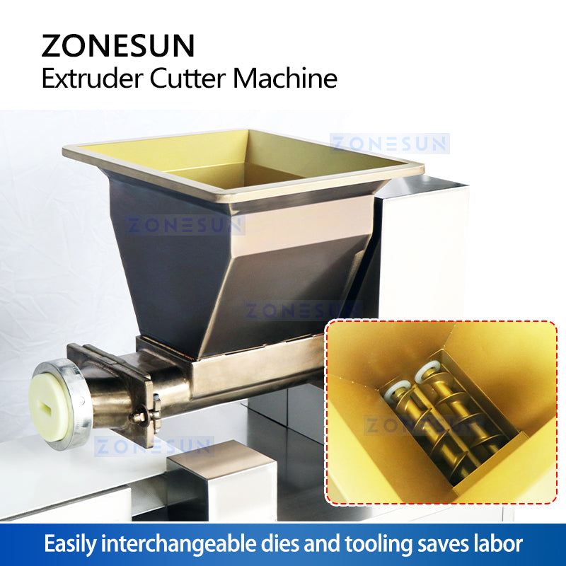ZONESUN ZS‑ECM1 Protein & Energy Bar Extruder Cutter for Food Production