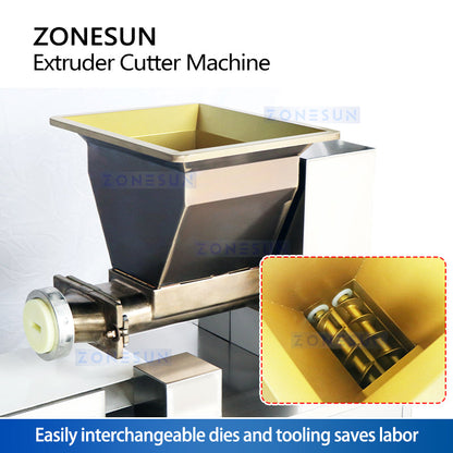 ZONESUN ZS‑ECM1 Protein & Energy Bar Extruder Cutter for Food Production