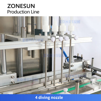 Zonesun ZS‑FAL180R7 Automatic Nail Polish Packaging Production Line