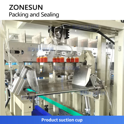 ZONESUN ZS-KFXL3 Automatic Case Packing Sealing Machine Carton Box Packing Line