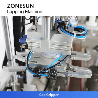 ZONESUN ZS-XG448S Servo Duckbill Pump Spray Cap Capping Machine