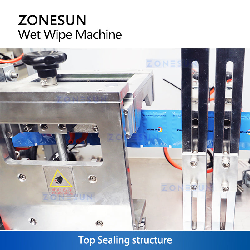 Zonesun ZS-WZJP4 Automatic Wet Wipe Packaging Machine
