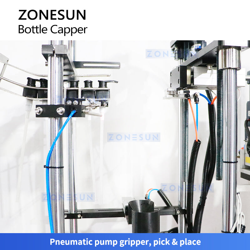 Zonesun ZS-XG440I Automatic Pump Bottle Capper