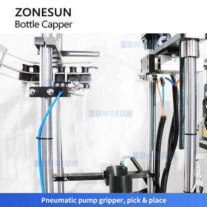 Zonesun ZS-XG440I Automatic Pump Bottle Capper