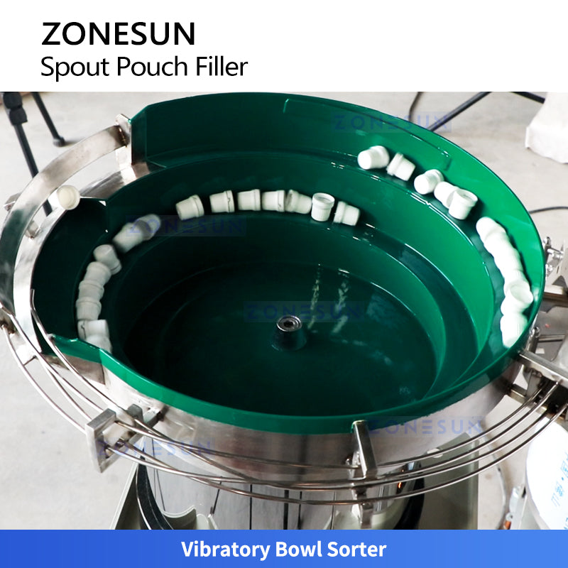 ZONESUN ZS-SVFC1P Desktop Spout Pouch Filling & Capping Machine for Sauces