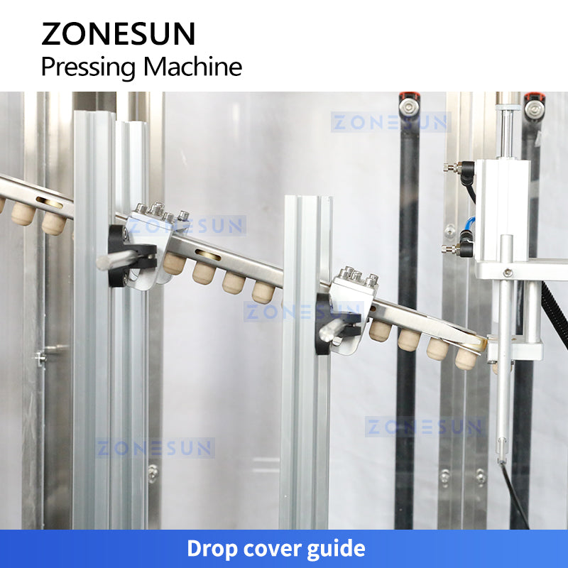 ZONESUN ZS-XG16D2 Auto Cap Pressing Machine with Dust Cover
