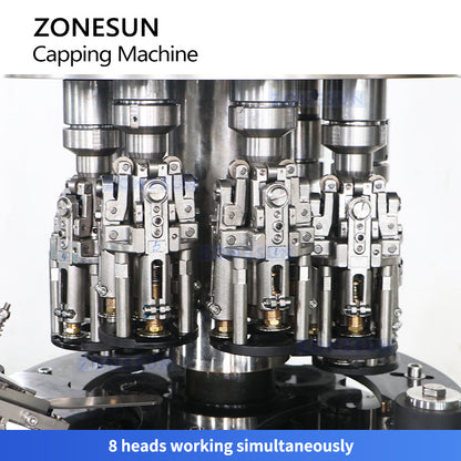 Zonesun ZS-XG440C8 Automatic ROPP Capper for Pilfer Proof Sealing