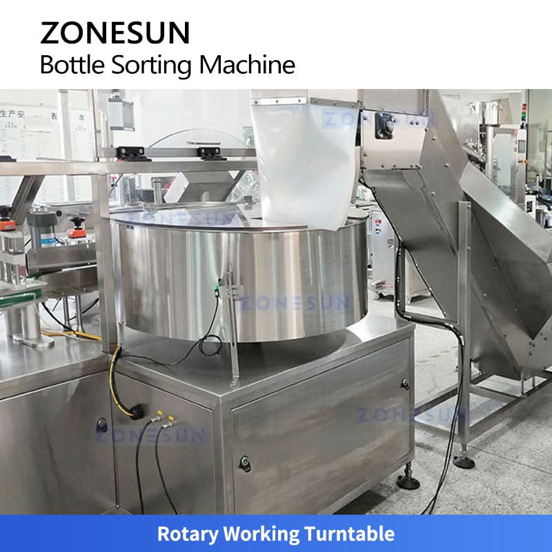 ZONESUN ZS-LP200 Automatic High-Speed PET Bottle Unscrambler Machine