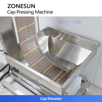 ZONESUN ZS-SGYG01 Automatic Lid Pressing Machine for Yogurt & Ice Cream Cups