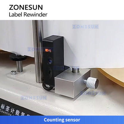 ZONESUN ZS-RJL2 Intelligent Label Rewinder for Barcode & Thermal Labels