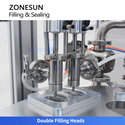Zonesun ZS-FSHS20 Automated Honey Spoon Filling and Sealing Machine with Star Wheel