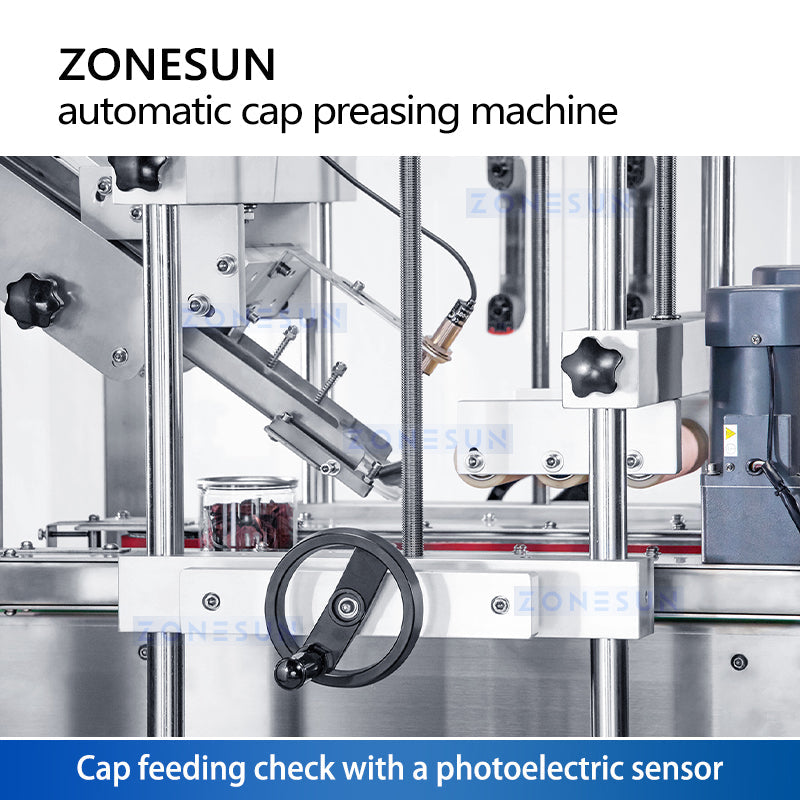 Zonesun ZS-XG16D4 Automatic High‑Speed Press-On Capping Machine