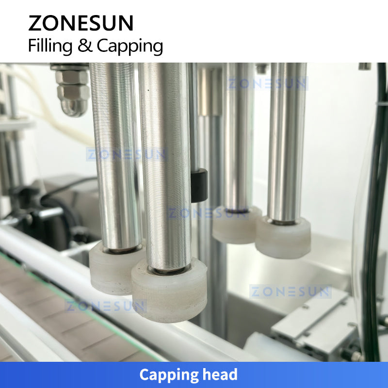 Zonesun ZS-DTFC4T Tabletop Bottle Filling and Capping Machine Monoblock