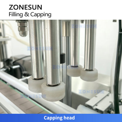 Zonesun ZS-DTFC4T Tabletop Bottle Filling and Capping Machine Monoblock