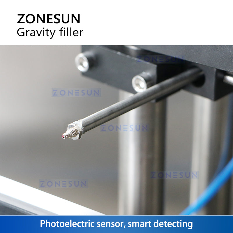 ZONESUN ZS-VTGZ100B Gravity Perfume Filling Machine with Reflow Function