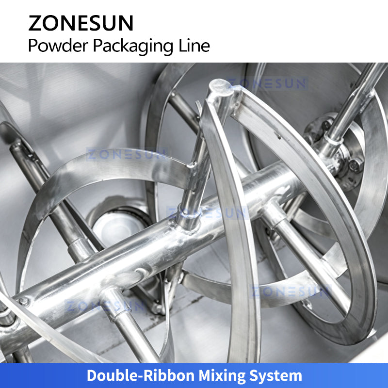 ZONESUN ZS-FAL180X6 Automatische Pulvermisch-, Zuführ-, Abfüll- und Versiegelungslinie