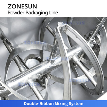 ZONESUN ZS-FAL180X6 Automatische Pulvermisch-, Zuführ-, Abfüll- und Versiegelungslinie