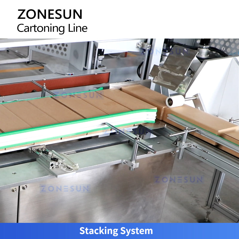 Zonesun ZS-FAL180V5 Cartoning Line with Integrated Packing and Sealing