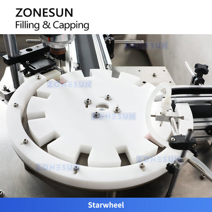 ZONESUN ZS-AFC25 Rotary Perfume Bottle Filling Capping Machine