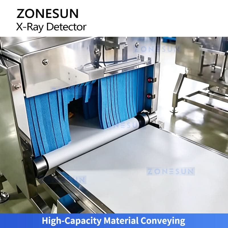 ZONESUN ZS-MD60 Industrial X-Ray Inspection System for Food & Pharma Packaging