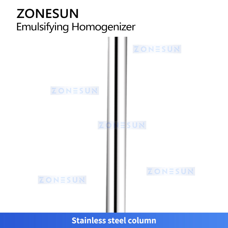 ZONESUN ZS-J25D Compact Lab Emulsifying Homogenizer for Cream, Lotion & Milk