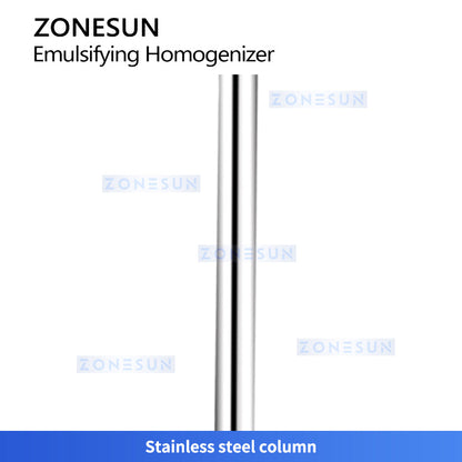 ZONESUN ZS-J25D Compact Lab Emulsifying Homogenizer for Cream, Lotion & Milk