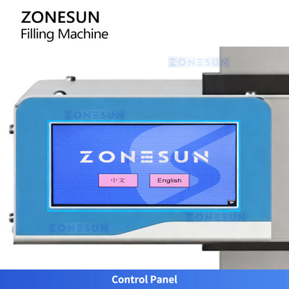 ZONESUN ZS-DTFP3 Rotary Paste Filling Machine Honey, Sauces, and Creams Filler