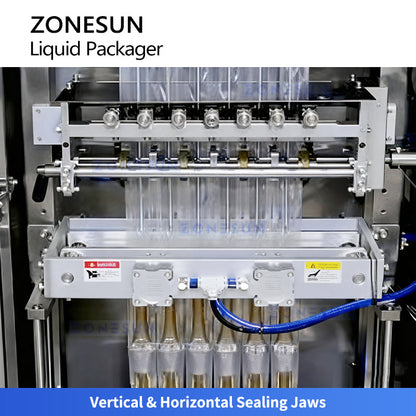 ZONESUN ZS-FS220M Liquid Sachet Filling Sealing Machine Multi-Lane VFFS Packer