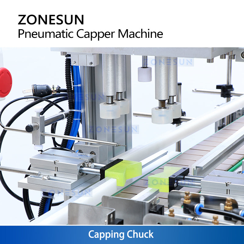 Máquina taponadora de botellas automática neumática ZONESUN ZS-XG16
