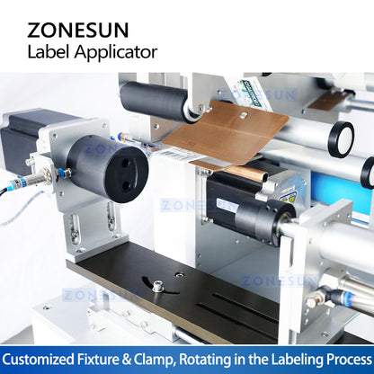 ZONESUN ZS-TB805 Semi-Auto Labeling Machine for Irregular Bottles