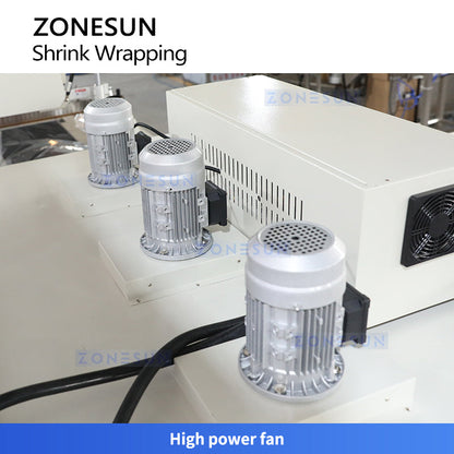 ZONESUN ZS-BSP7540 Heat Shrink Wrap Machine with Built-in Shrink Tunnel