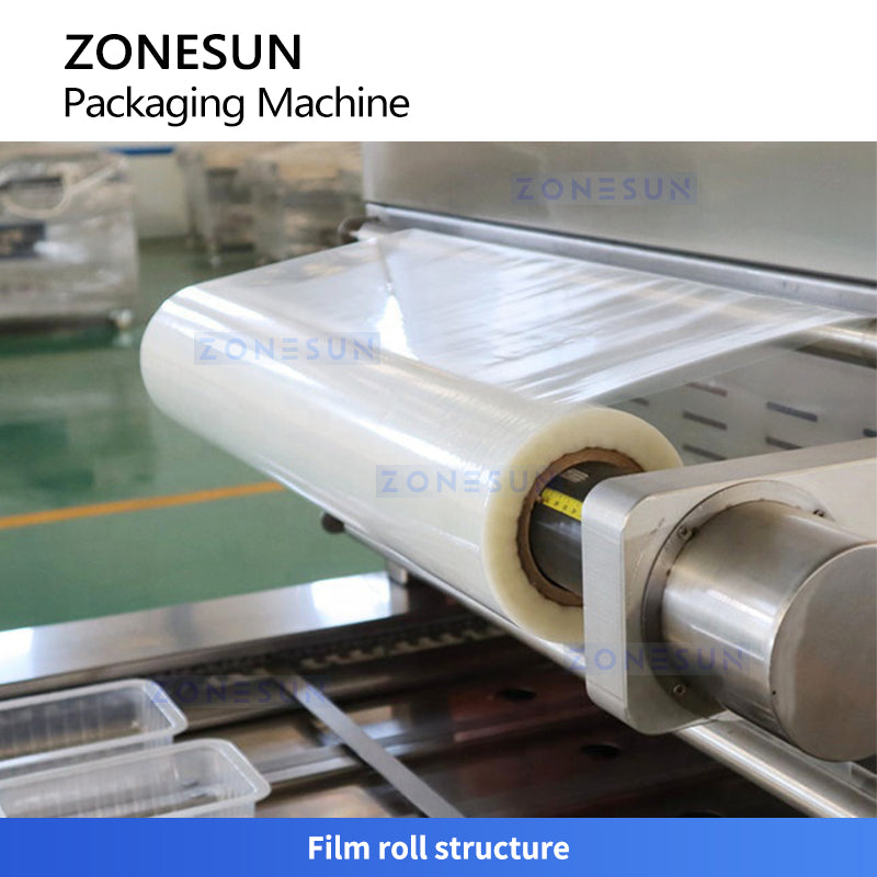 ZONESUN ZS-VSP100 Automatic Vacuum Sealer VSP Machine Seal Meat Seafood Ready Meals